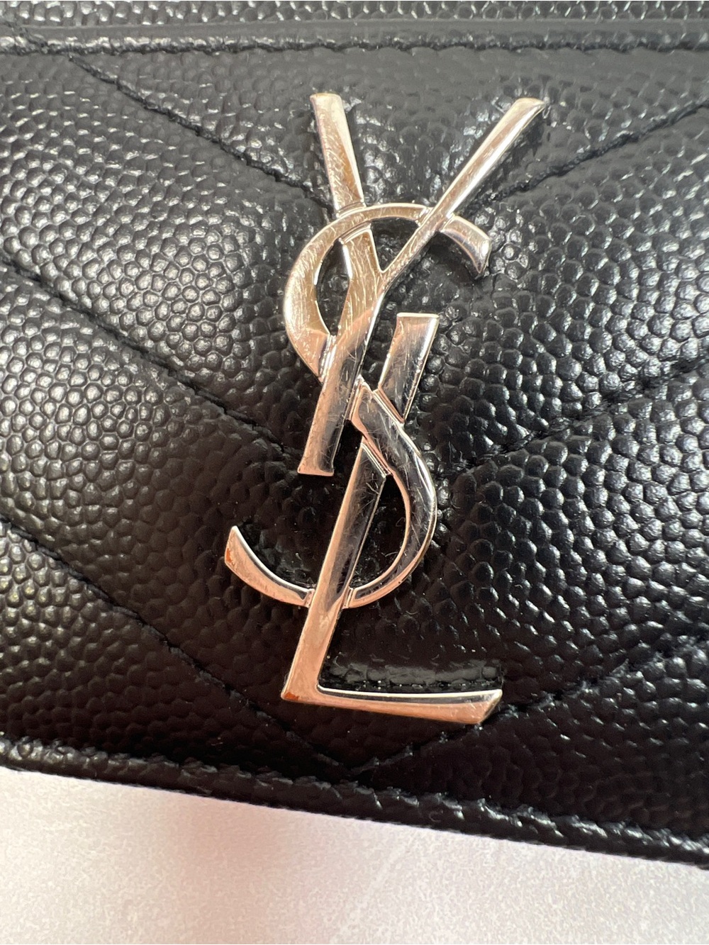 YSL Yves Saint Laurent Cassandre Matelasse Cardholder Card Case Wallet - Picture 9 of 12